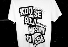 Tričko KDO SE BOJÍ, NESMÍ DO LESA