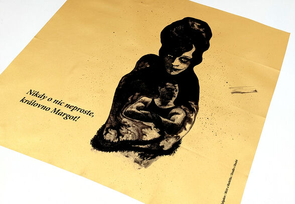 Šátek Královna Margot