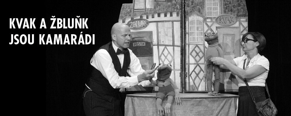 Kvak a Žbluňk jsou kamarádi