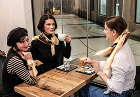 Šátek Mha přede mnou