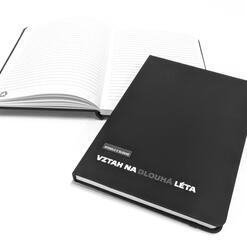 Zápisník "VZTAH NA DLOUHÁ LÉTA", A5, linkovaný