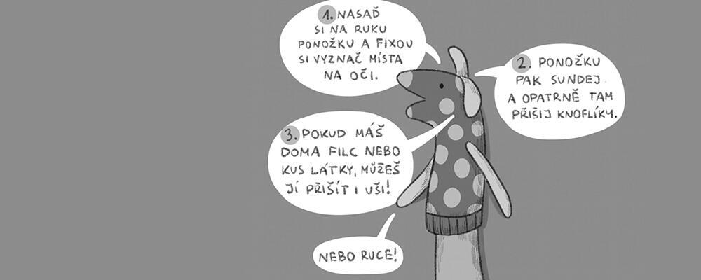 Ponožkový workshop aneb Vyrob si svého maňáska