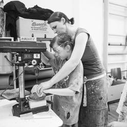 Workshop Báry Hubené - Dřevěná dílna