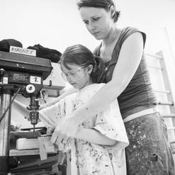 Workshop Báry Hubené - Dřevěná dílna