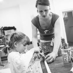 Workshop Báry Hubené - Dřevěná dílna